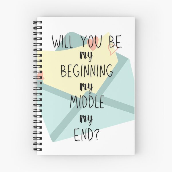 Item preview, Will you be my beginning my middle my end? designed and sold by Littlebop.