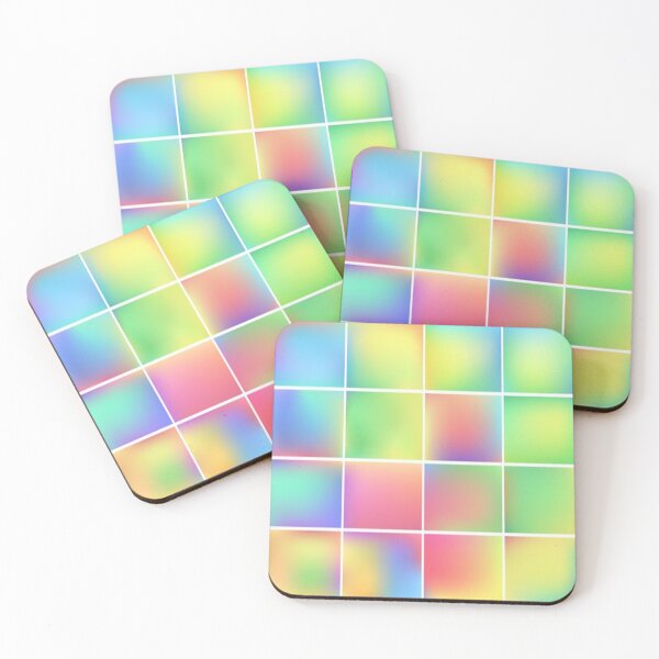 Item preview, Trendy Modern Geometric Pattern with Colorful Squares designed and sold by bestoffers.