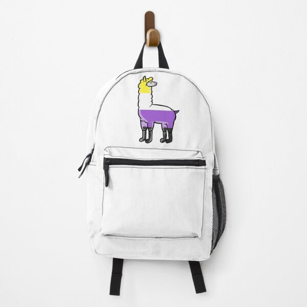 Item preview, Non-binary llama loves subtle pride | LGBTQ designed and sold by Petra Becker.