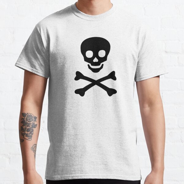 Pirate design Skull T-shirt T Shirt nautical skull Tshirt pirates T shirt  sea