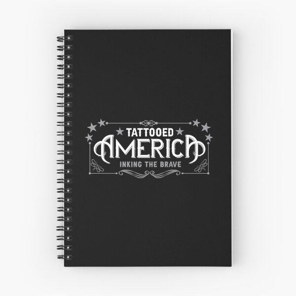 Item preview, Tattooed America (white) designed and sold by ColdCityDesign.
