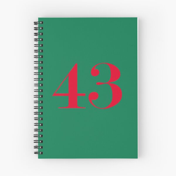 Item preview, NUMBER ---- 43 IN COLOR --- RED designed and sold by solgel47.
