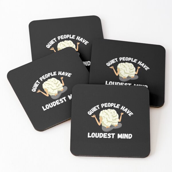 Item preview,  Quiet people have loudest mind designed and sold by Kpnuts1.