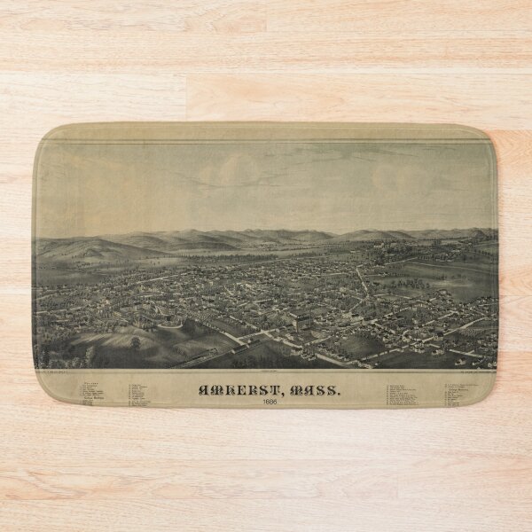 Item preview, Amherst, Massachusetts (1886) designed and sold by allhistory.