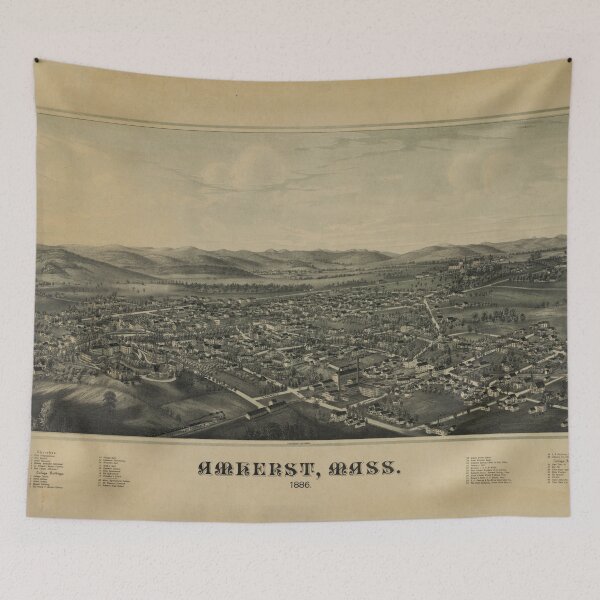Item preview, Amherst, Massachusetts (1886) designed and sold by allhistory.