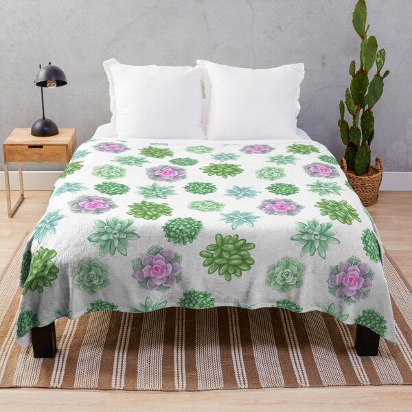 Item preview, Watercolor Succulent Print designed and sold by CardensGardens.