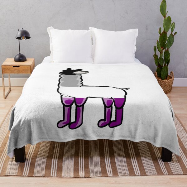 Item preview, Asexual llama loves subtle pride | LGBTQ designed and sold by Petra Becker.