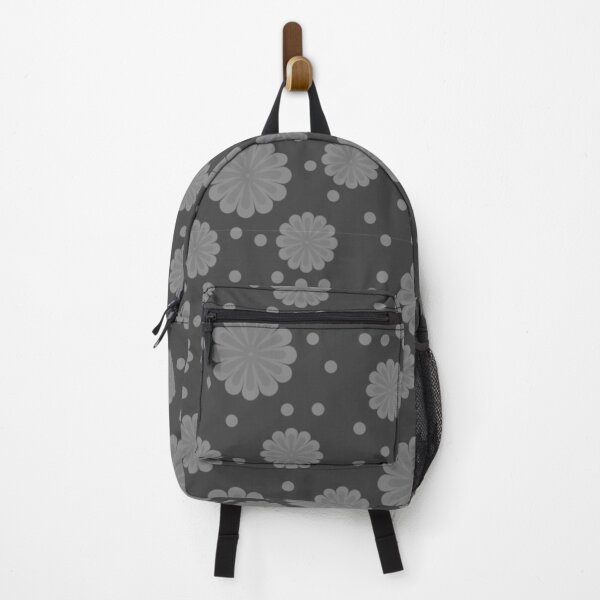 Item preview, grey flower pattern designed and sold by BetterDreams.
