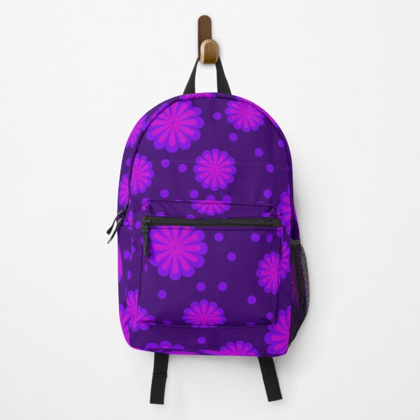 Item preview, purple flower pattern designed and sold by BetterDreams.