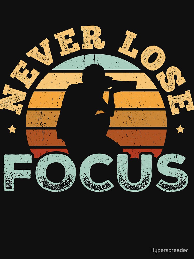 "Digital lensman darkroom fixative focal frame" Tshirt for Sale by