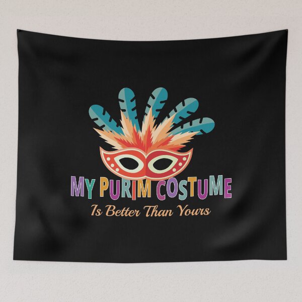 Item preview, My Purim Costume Is Better Than Yours Jewish Carnival Gifts T-Shirt designed and sold by Beinfashion.