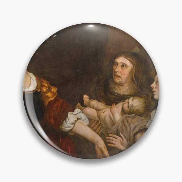 Item preview, Abraham Lambertsz. van den Tempel (ca. 1622/3–1672) - Portrait of a family in the guise of Volumnia and her children before Coriolanus designed and sold by VISIBLECREATION.