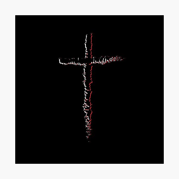 "Christian Cross, Symbol of the Cross, Sign of the Cross" Photographic Print by bryanmcclelland