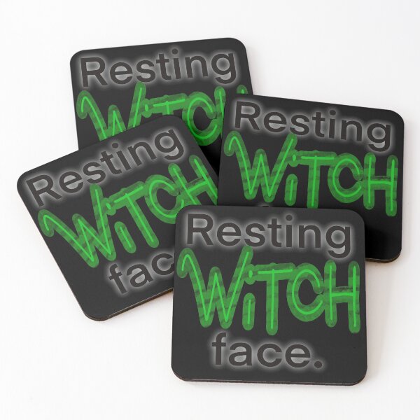 Item preview, Resting Witch Face designed and sold by Amorith.