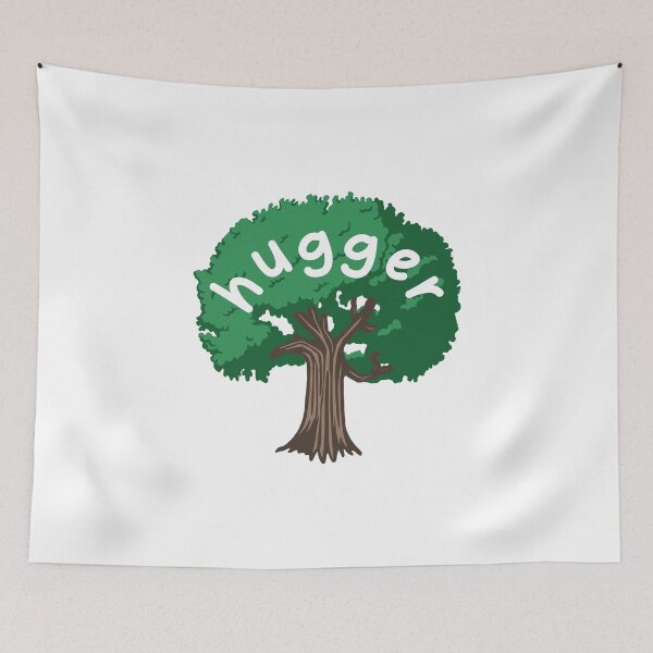 Item preview, Tree Hugger Quote / Environmental Awareness Nature Lover design designed and sold by CreatedByHeidi.