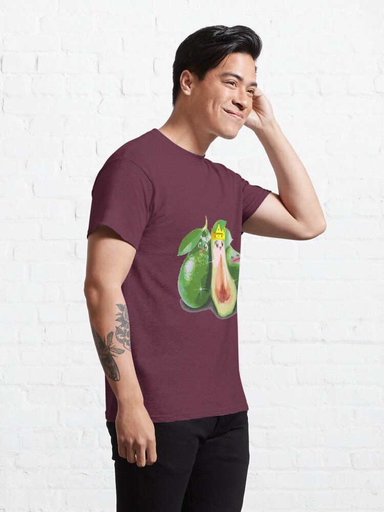 Vista alternativa de Camiseta clásica Equipo de aguacate