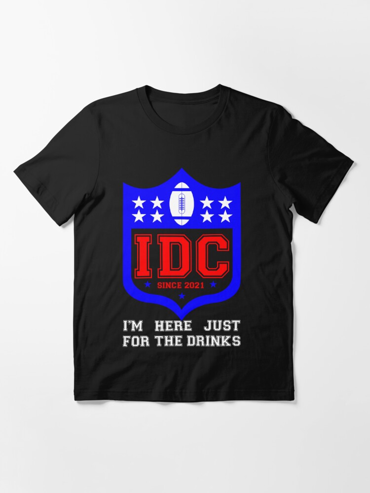 IDC, I Don't Care NFL Shirt, Funny Super Bowl Football Tee