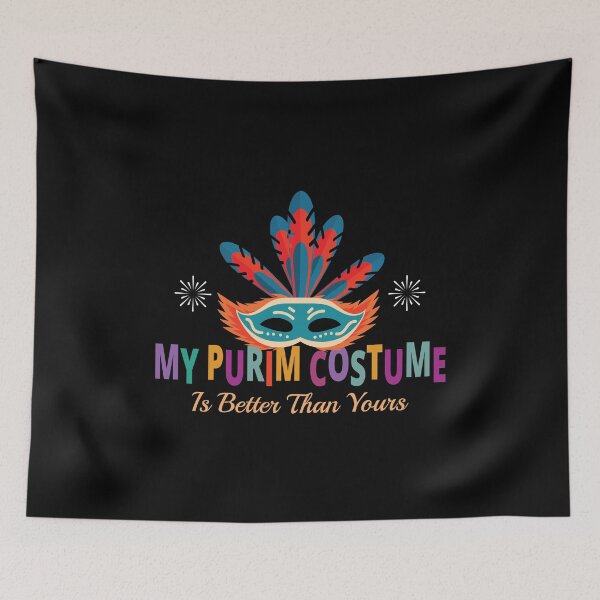 Item preview, My Purim Costume Is Better Than Yours Jewish Carnival Gifts T-Shirt designed and sold by Beinfashion.