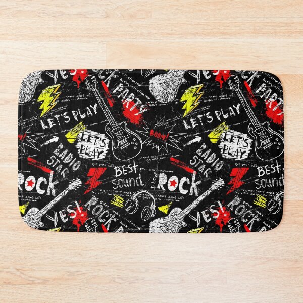 Item preview, Rock Music Guitars And Lightnings designed and sold by Chill360.
