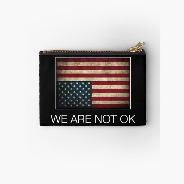 Item preview, Distressed flag-Not OK designed and sold by Ciel Walko.