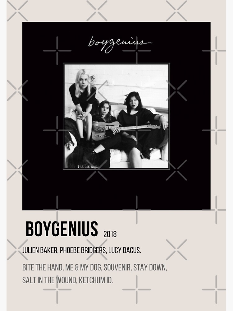 "boygenius album design " Sticker for Sale by Redbubble