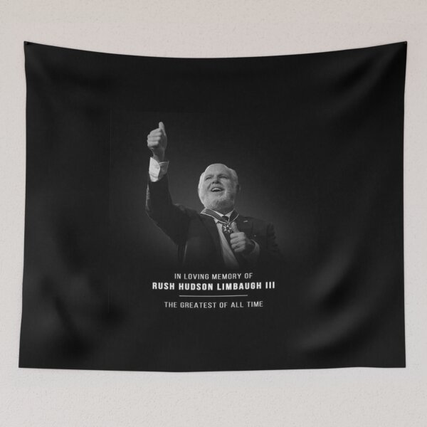 Item preview, Rush Limbaugh rip loving memory hudson designed and sold by Printeddesignz.