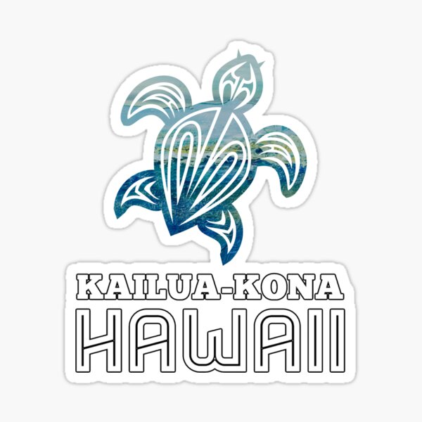 Kona Hawaii Stickers for Sale, Free US Shipping