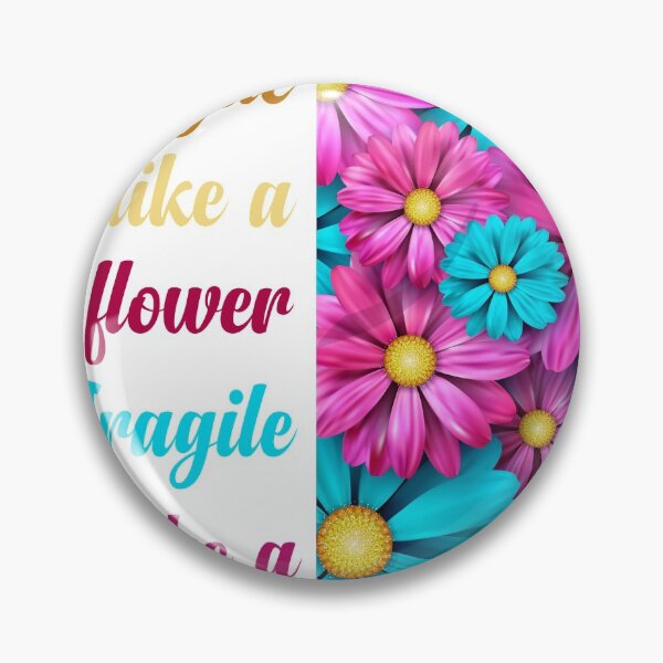 Item preview, Not Fragile Like a Flower Fragile Like a Bomb  designed and sold by YAITPSTORE.