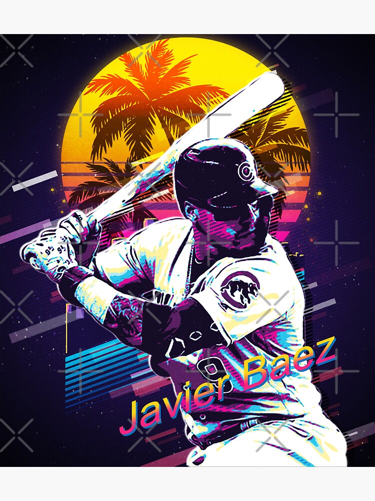 Javier Baez #28 In Styles Sticker for Sale by TacklePack