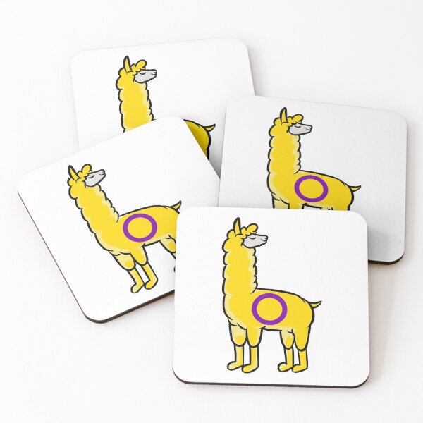 Item preview, Intersex llama loves subtle pride | LGBTQ designed and sold by Petra Becker.