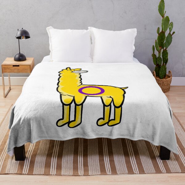 Item preview, Intersex llama loves subtle pride | LGBTQ designed and sold by Petra Becker.