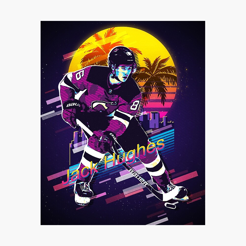 Jack Hughes Poster - Size: 18 x 24
