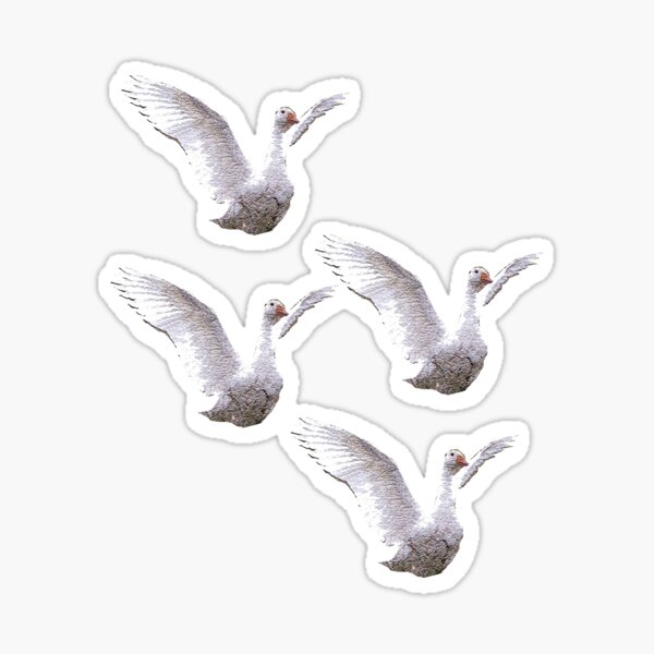 Goose Goose Goose Goose Sticker