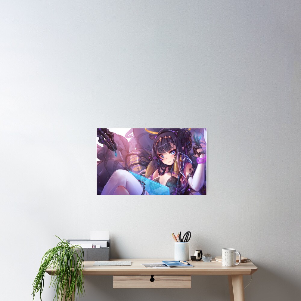 Cyber Ninomae Ina'nis | HOLOLIVE EN Poster
