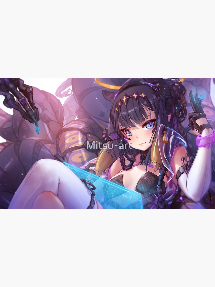 Cyber Ninomae Ina'nis | HOLOLIVE EN by Mitsu-art