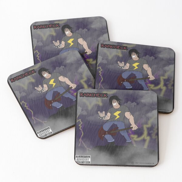Item preview, Rain check album from metal man designed and sold by MoonlitMadnessDesigns.