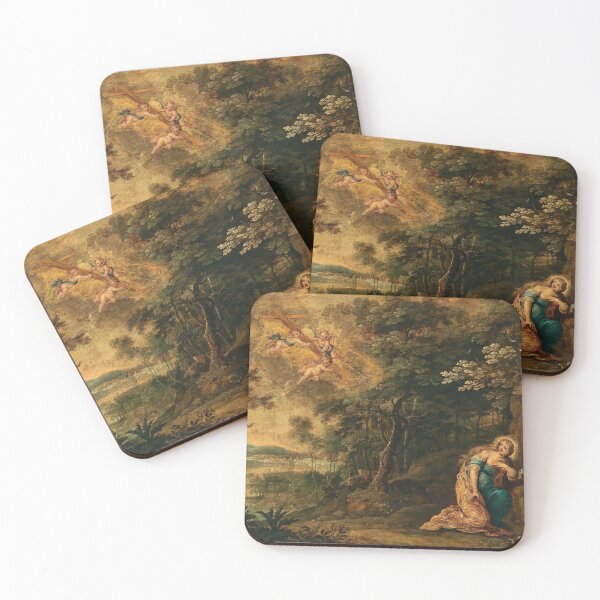 Item preview, Abraham Willemsen (ca. 1610–1672) - A landscape with the penitent Magdalene designed and sold by VISIBLECREATION.