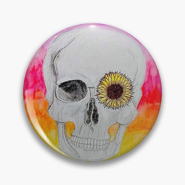Item preview, Sunflower Skull designed and sold by Juliebean234.