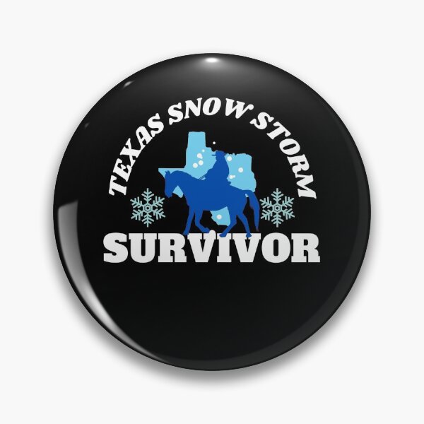 Item preview, Cowboy Winter Rider! 2022 Texas Winter Survivor Blue designed and sold by SeaNympth.