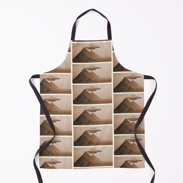 Item preview, UFO over Egyptian Pyramids designed and sold by RawSunArt.
