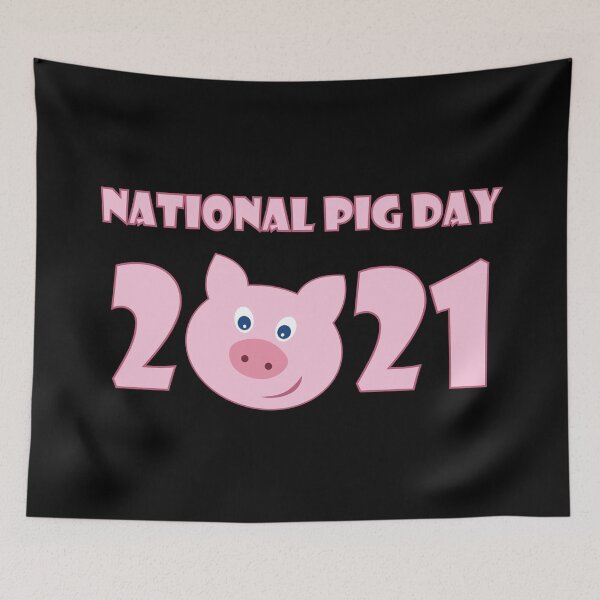 Item preview, Happy National Pig Day - Happy Pig Day 2021 designed and sold by almeapparel.