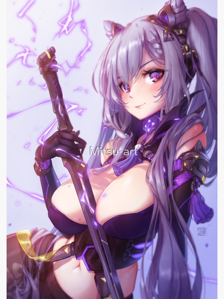Cyber Keqing | Genshin Impact by Mitsu-art