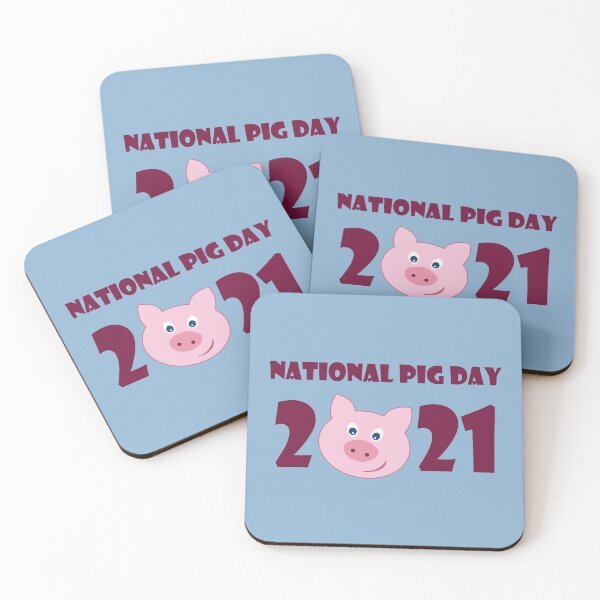 Item preview, National Pig Day - Happy Pig Day 2021 designed and sold by almeapparel.