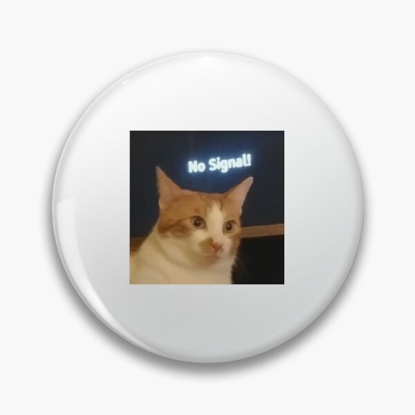 Item preview, No Signal Cat designed and sold by Memes-und-pain.