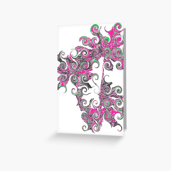 A joak Dream Efter sum Amber fluid ; Wan wee Dram too many. Greeting Card