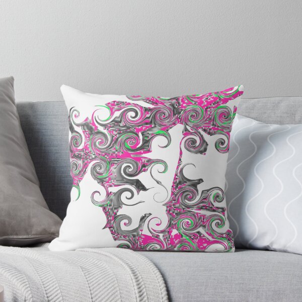 A joak Dream Efter sum Amber fluid ; Wan wee Dram too many. Throw Pillow