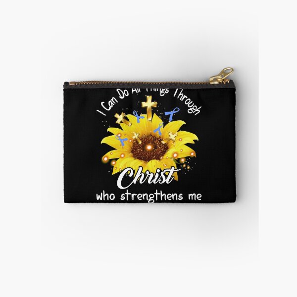 Item preview, I Can Do All Things Through Christ Who Strengthens Me Hydrocephalus Awareness designed and sold by rechardtee.