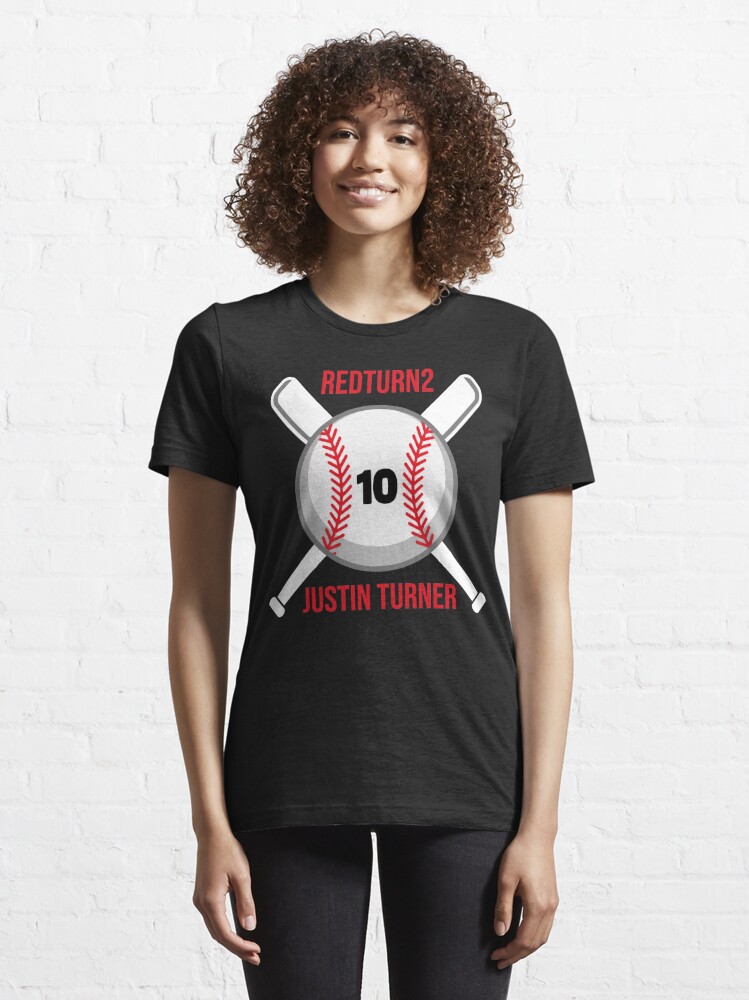  Justin Turner 3/4 Sleeve T-Shirt (Baseball Tee, X