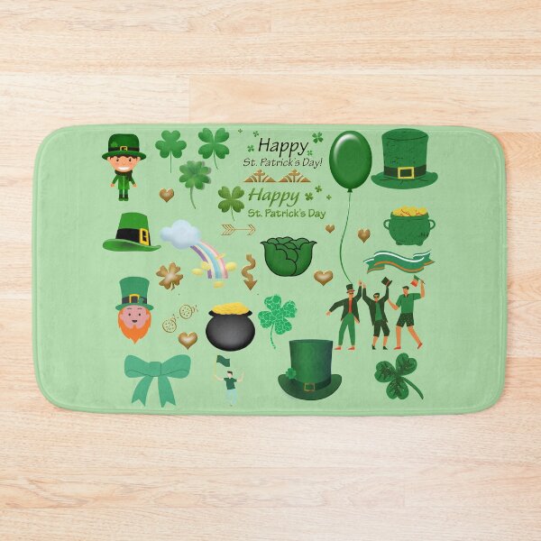 Aperçu de l'œuvre Saint Patricks Day, shamrock créée et vendue par EphesusDesign.