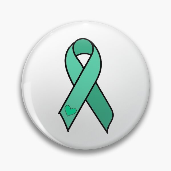 Item preview, Turquoise Awareness Ribbon designed and sold by jordanfishman23.